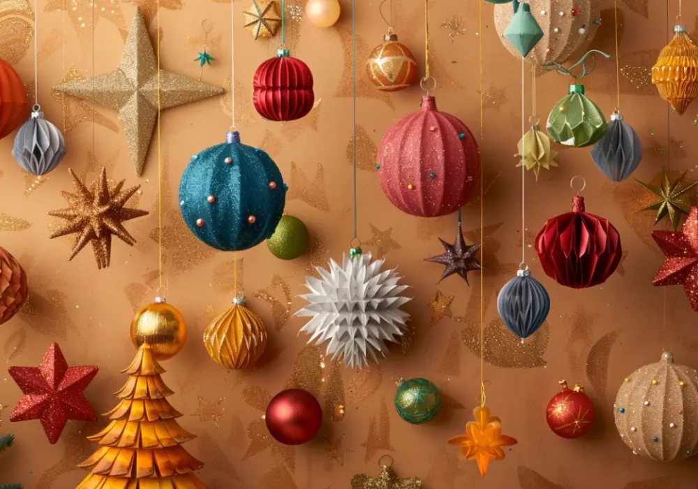 20 inspiracji na bożonarodzeniowe ozdoby ręcznie robione