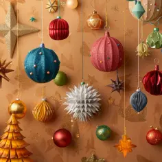20 inspiracji na bożonarodzeniowe ozdoby ręcznie robione