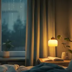 Jaką lampę wiszącą wybrać nad nocną szafkę w sypialni?